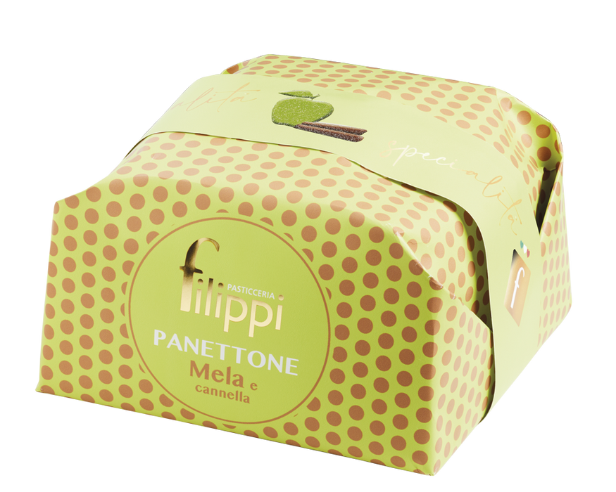 Pasticceria Filippi - Panettone con Mela e Cannella kg 1