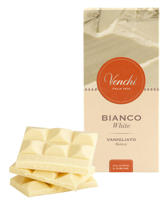 Venchi - Tavoletta Cioccolato Bianco g 78 - Senza Glutine