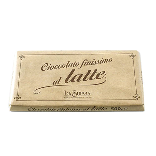 Mega Tavoletta Cioccolato Latte La Suissa g 500 - Senza Glutine