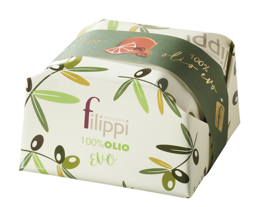 Pasticceria Filippi - Dolce di Natale 100% Olio Extra Vergine d'Oliva kg 1