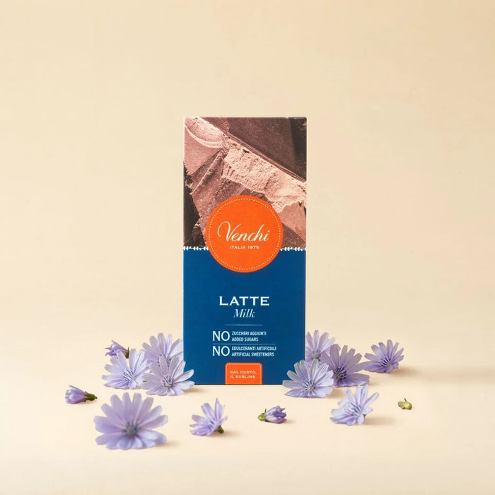 Venchi - Tavoletta cioccolato al Latte no zuccheri aggiunti g 70 - Senza Glutine