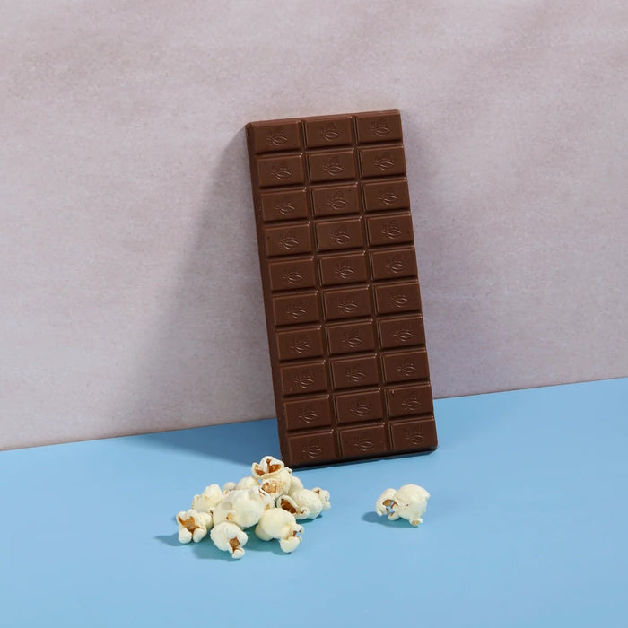 Vanini - Tavoletta Tasting Experience cioccolato al latte, pop corn caramellato e sale g 75 - Senza Glutine