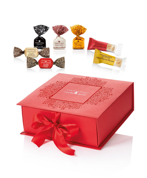 Antica Torroneria Piemontese - Confezione Regalo Fancy Rossa g 500 - Senza glutine