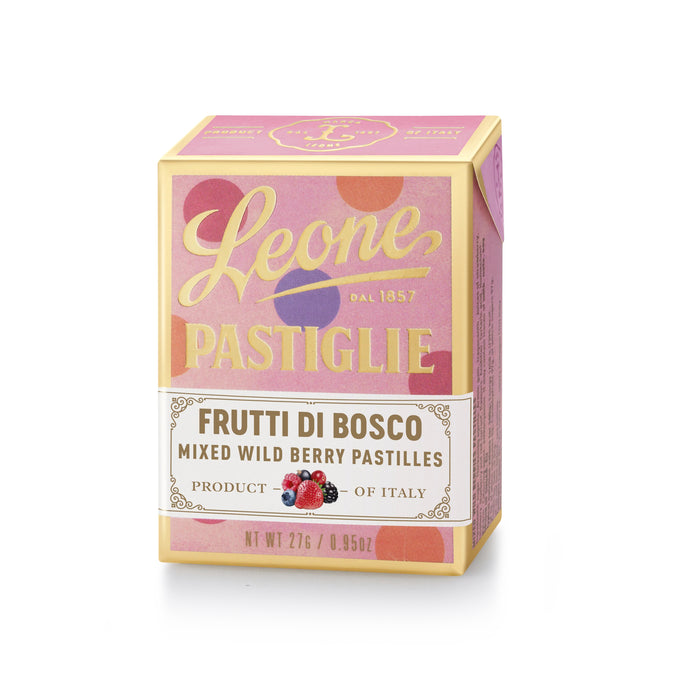 Pastiglie Leone - Scatoletta Pastiglie Frutti di Bosco da 27g