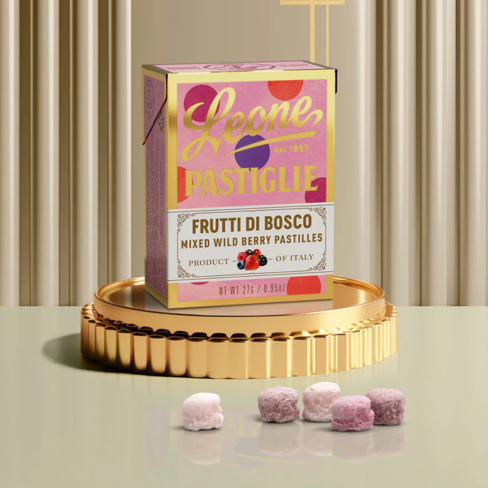 Pastiglie Leone - Scatoletta Pastiglie Frutti di Bosco da 27g