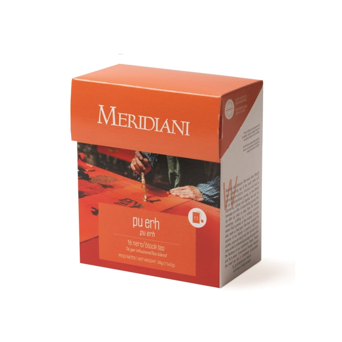 Meridiani - Tè Nero China Pu Erh 15 filtri