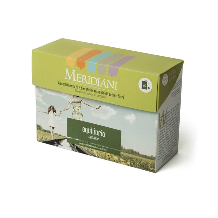 Meridiani - Equilibrio - Assortimento di Tisane 20 filtri