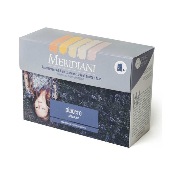 Meridiani - Piacere - Assortimento di Infusi alla frutta 20 filtri