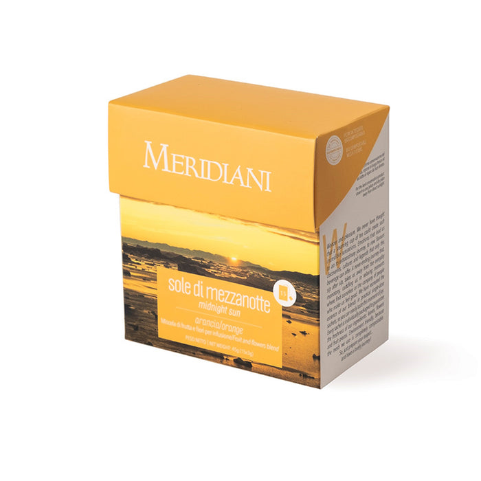 Meridiani - Sole di Mezzanotte - Infuso all'Arancia 15 filtri
