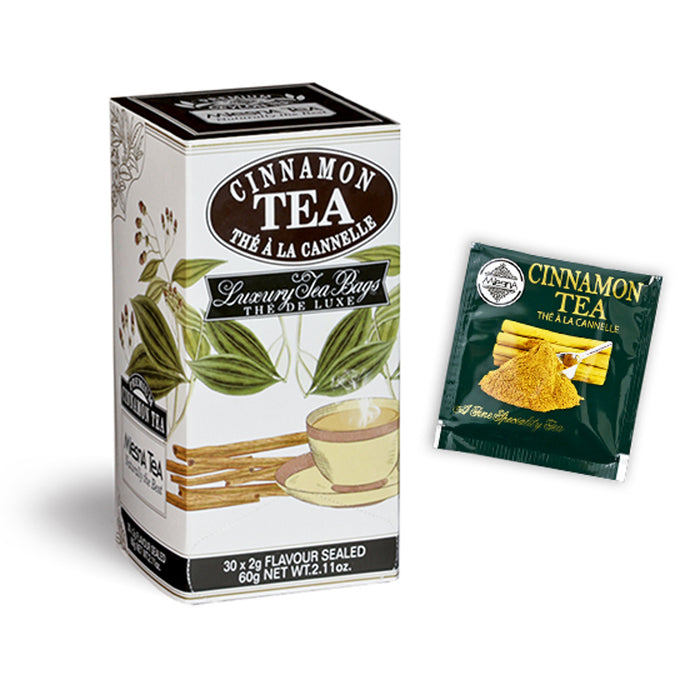 Mlesna Tea Ceylon - Tè Nero alla Cannella 30 filtri