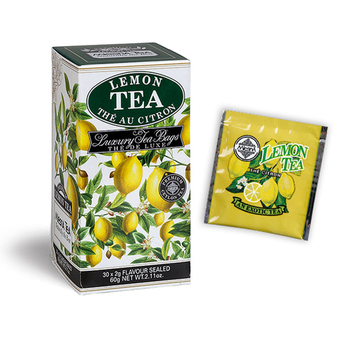 Mlesna Tea Ceylon - Tè Nero al Limone 30 filtri
