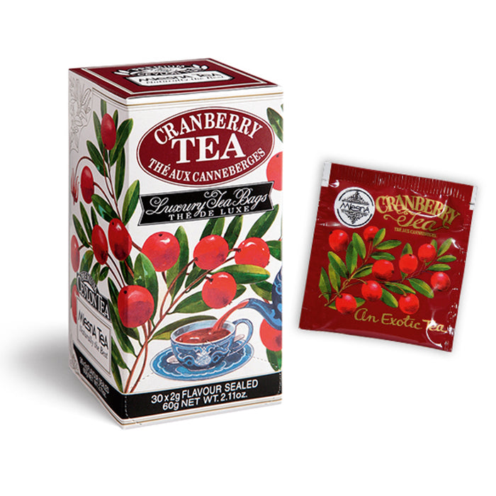 Mlesna Tea Ceylon - Tè Nero al Mirtillo Rosso 30 filtri