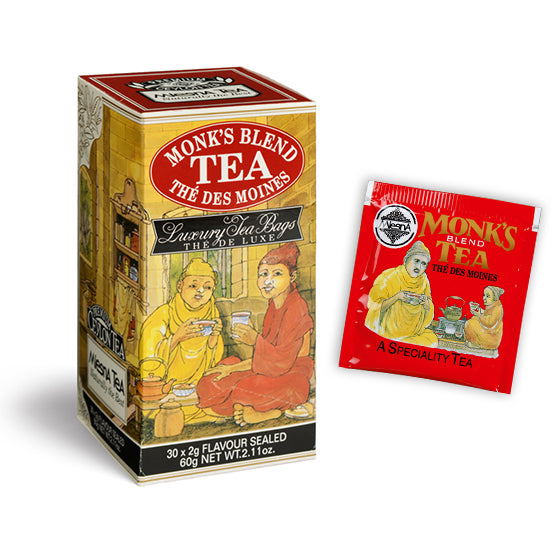 Mlesna Tea Ceylon - Vaniglia e Melograno Tè Monk's Blend 30 filtri