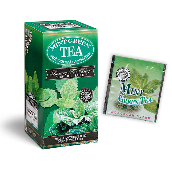 Mlesna Tea Ceylon - Tè Verde alla Menta 30 filtri