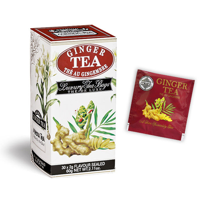 Mlesna Tea Ceylon - Tè Nero allo Zenzero 30 filtri