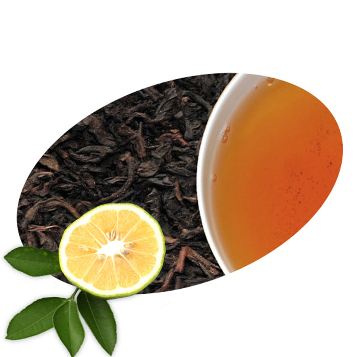 Mlesna Tea Ceylon - Tè Nero in foglia Earl Grey al Bergamotto (Grado BOP) g 500