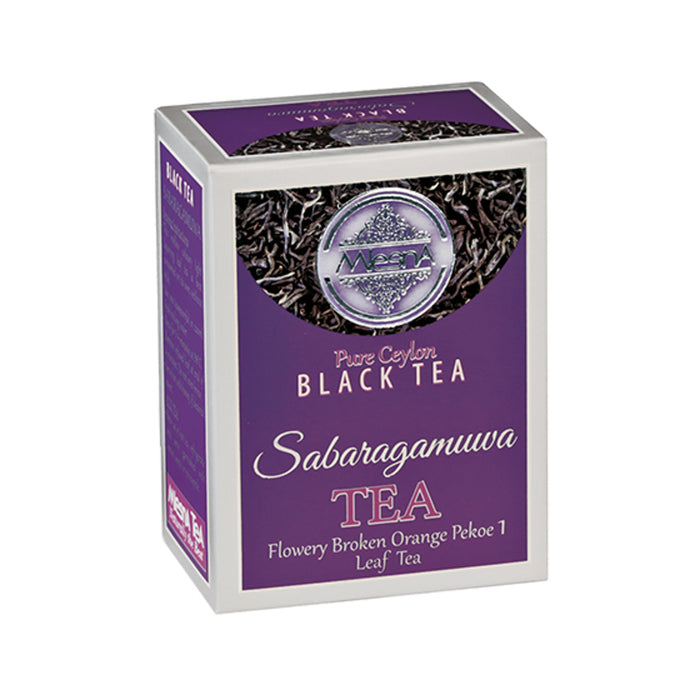 Mlesna Tea Ceylon - Tè Nero in foglia monorigine Sabaragamuwa (Grado FBOP1) Astuccio da g 100