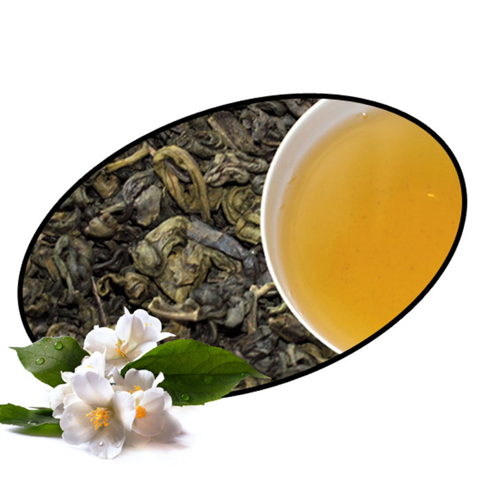 Mlesna Tea Ceylon - Tè Verde in foglia al Gelsomino Jasmine Green g 500