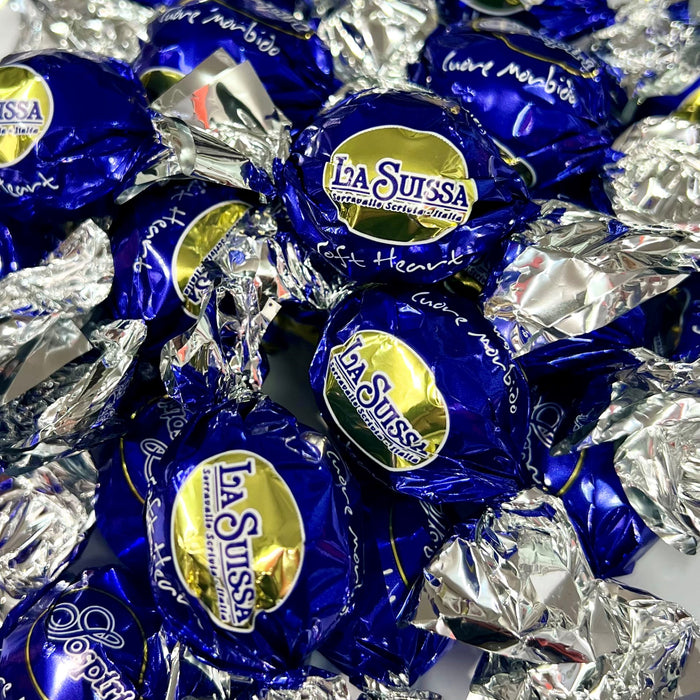 La Suissa - Cioccolatini Sospiri Cuore Morbido Fondente Kg 1 - Senza Glutine