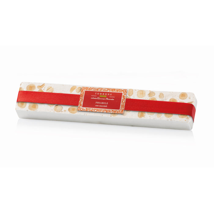 Antica Torroneria Piemontese - Torrone Friabile con Nocciole g 150 - Senza glutine