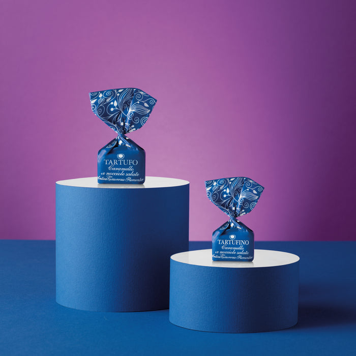 Antica Torroneria Piemontese - Tartufini Dolci al Caramello e Nocciole Salate - Senza Glutine