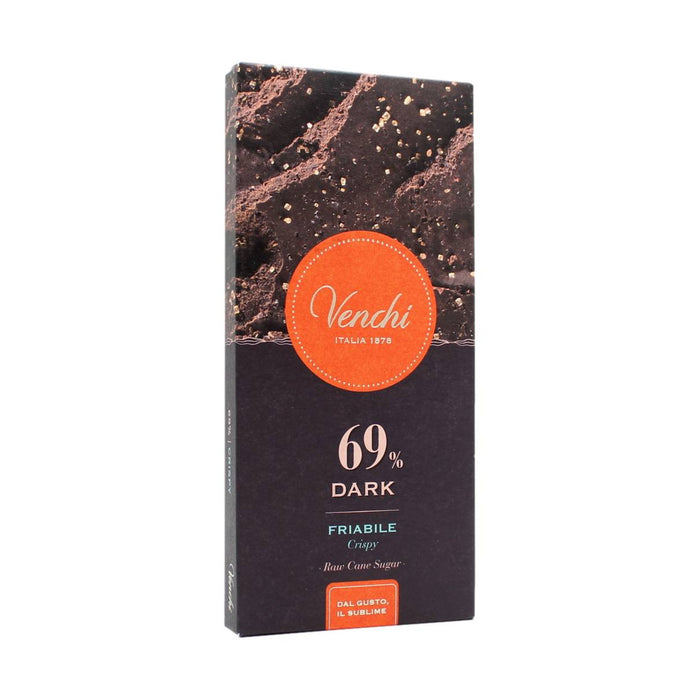 Venchi - Tavoletta Cioccolato Extra Fondente 69% g 70 - Senza Glutine