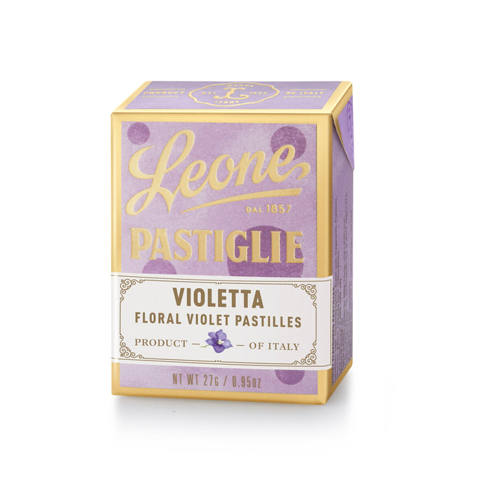 Pastiglie Leone - Scatoletta Pastiglie Violetta da 27g