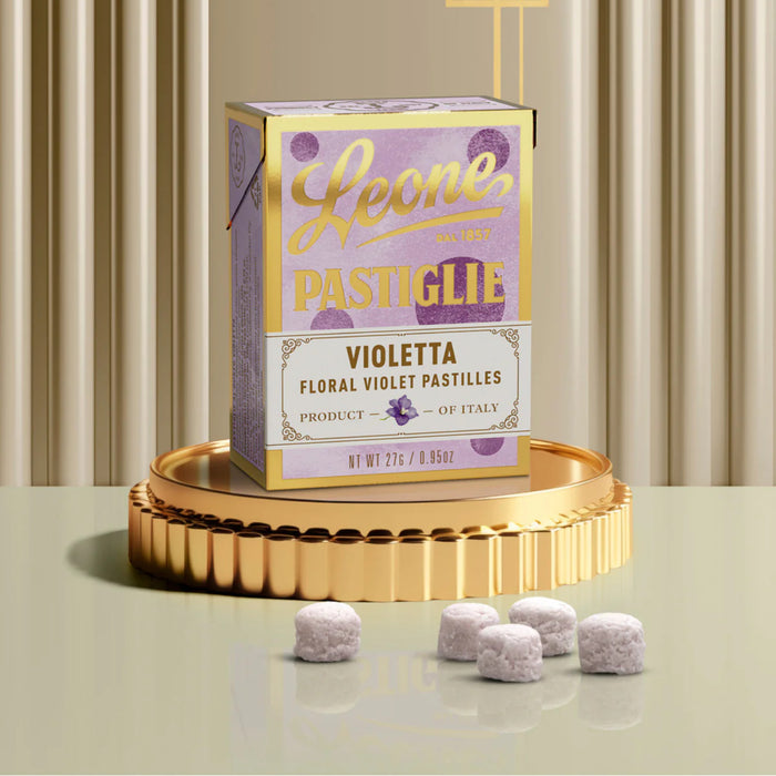 Pastiglie Leone - Scatoletta Pastiglie Violetta da 27g