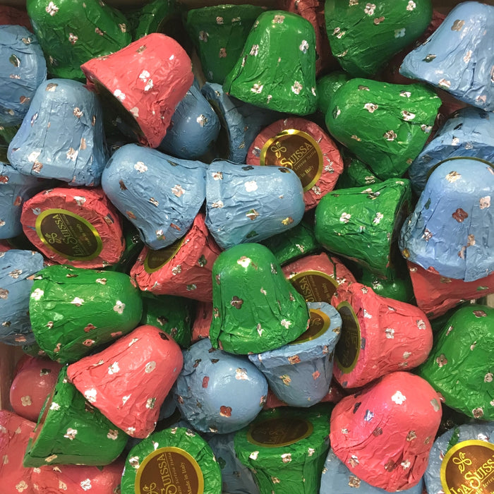 La Suissa - Campanelle di Pasqua Cioccolato al Latte Ripieno di crema al latte Kg 1 - Senza glutine