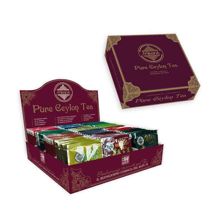 Conf. Regalo Bordeaux Pure Ceylon Tea 120 filtri