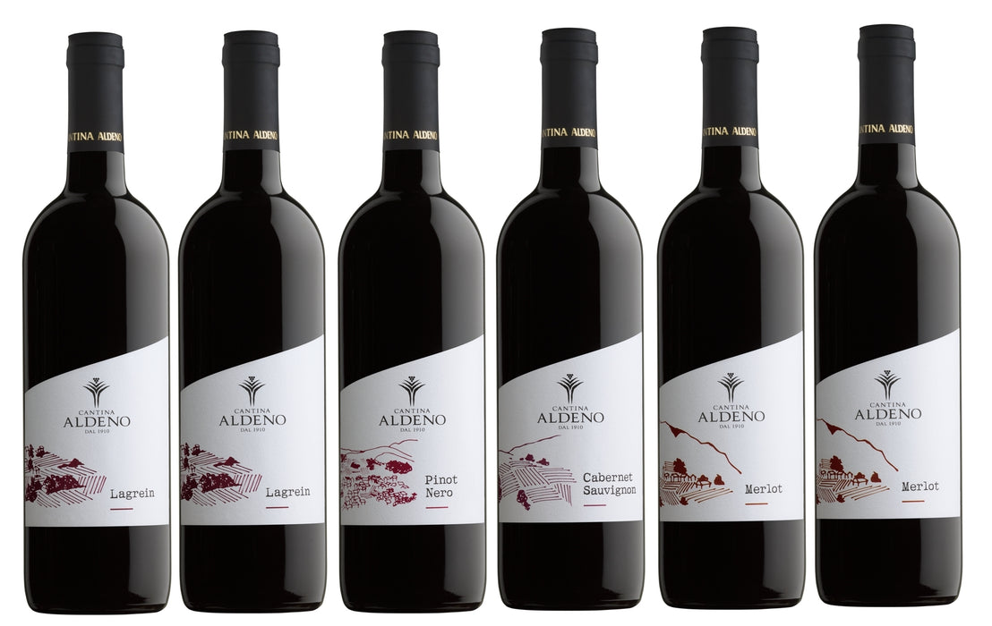 6 bt BIO Pinot Nero | 2 Lagrein | 2 Melot | Cabernet DOC