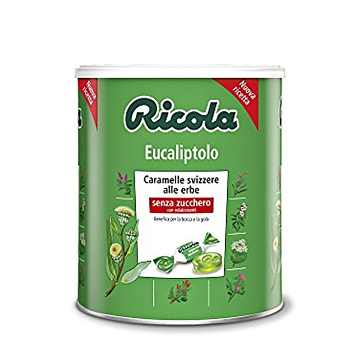 Ricola - Caramelle sfuse incartate Eucaliptolo kg 1 - Senza glutine