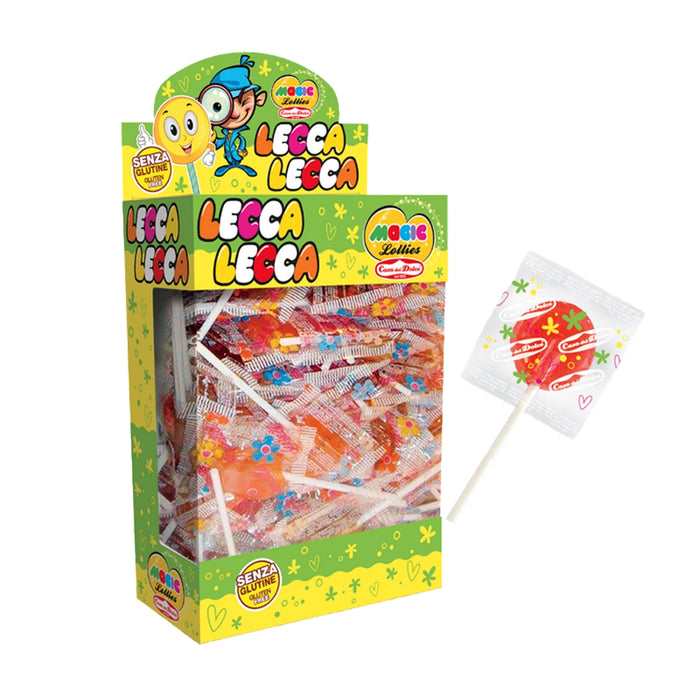 Magic Lolly Lecca Lecca Piatte - 200 pezzi