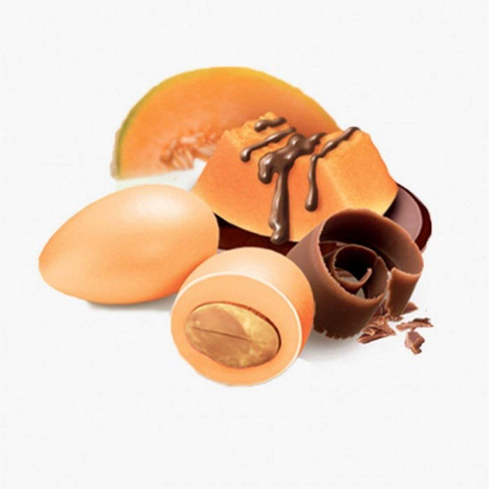 Confetti Ciocco Mandorla Melone g 500 | Colore Arancione (95 pz)