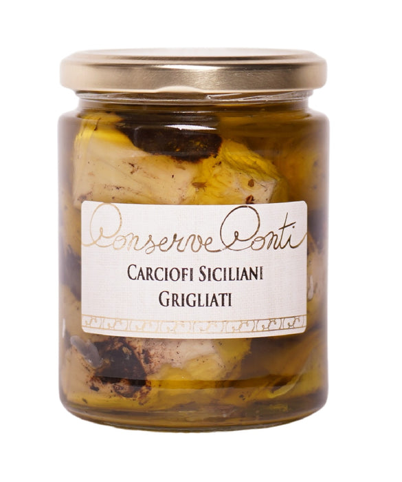 Carciofi Siciliani Grigliati Conserve Conti ml 314