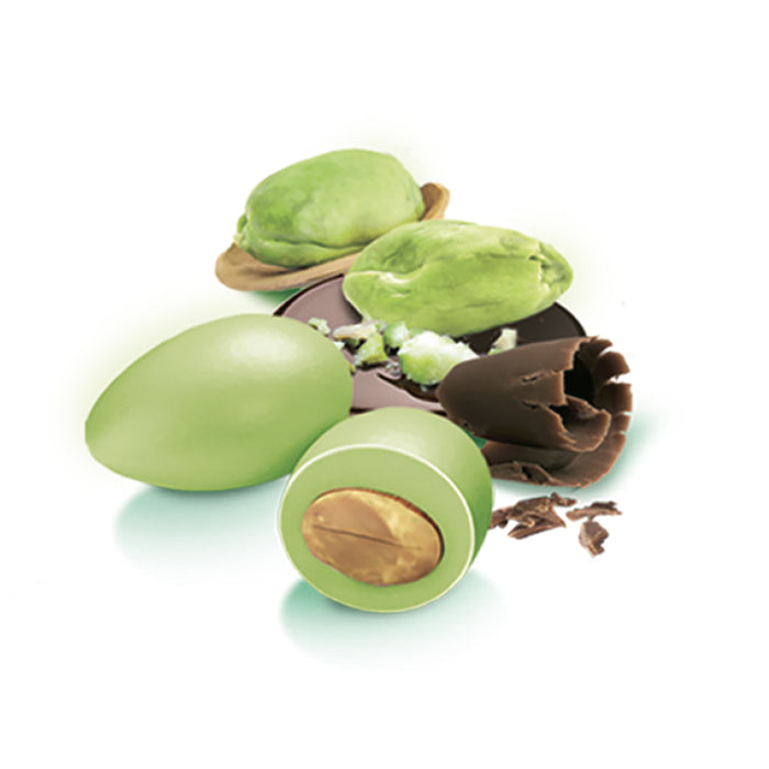 Confetti Ciocco Mandorla Pistacchio g 500 | Colore Verde (95 pz)
