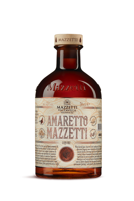 Confezione Regalo con Liquore Amaretto, 2 Bicchieri, Candela profumata | Mazzetti d'Altavilla