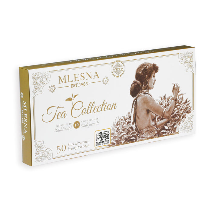 Confezione Regalo Gold Collection Tea Mlesna 50 filtri